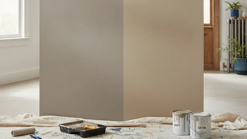 Peinture mate ou satinée : laquelle choisir ?